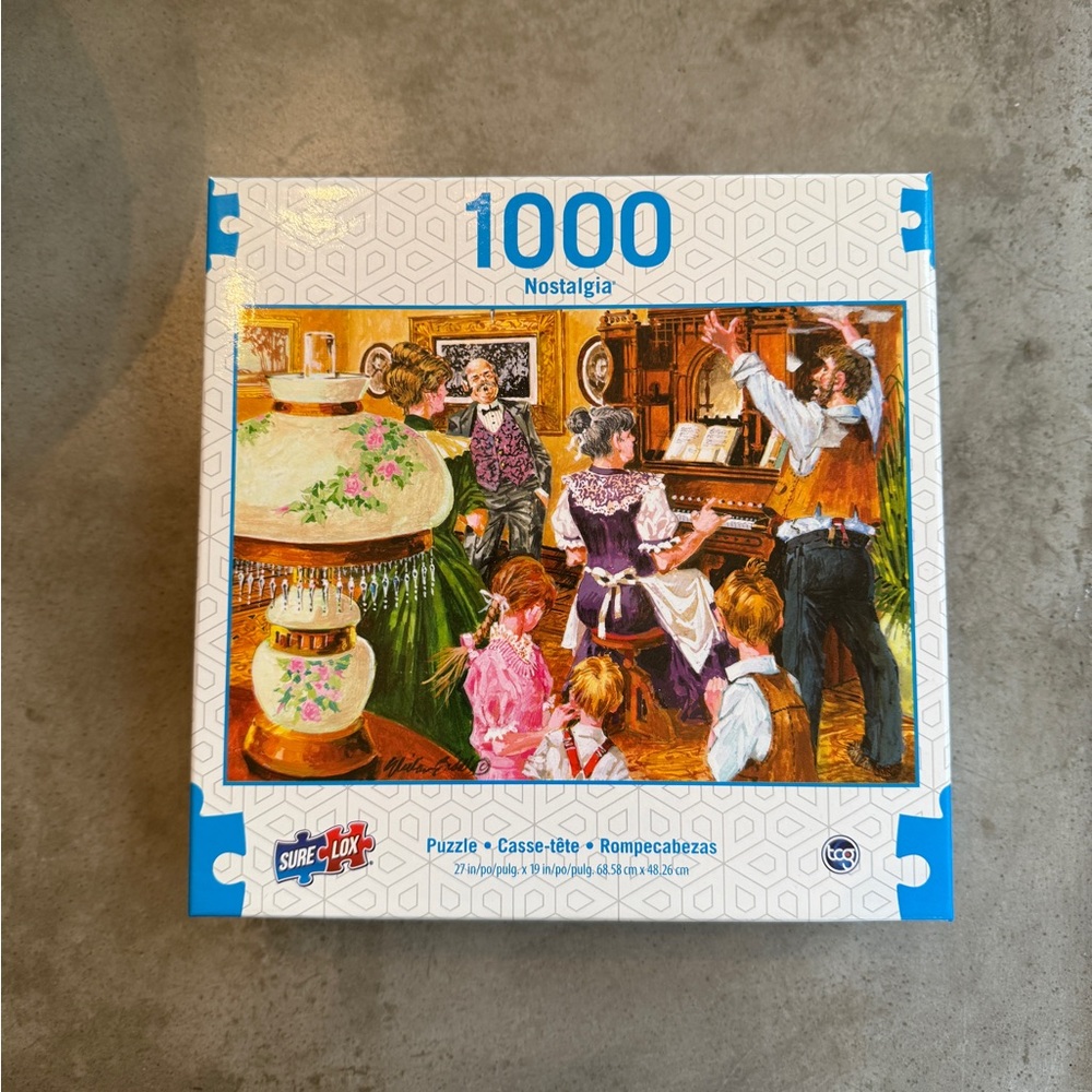 New Sure-Lox Nostalgia 1000-Piece Puzzle